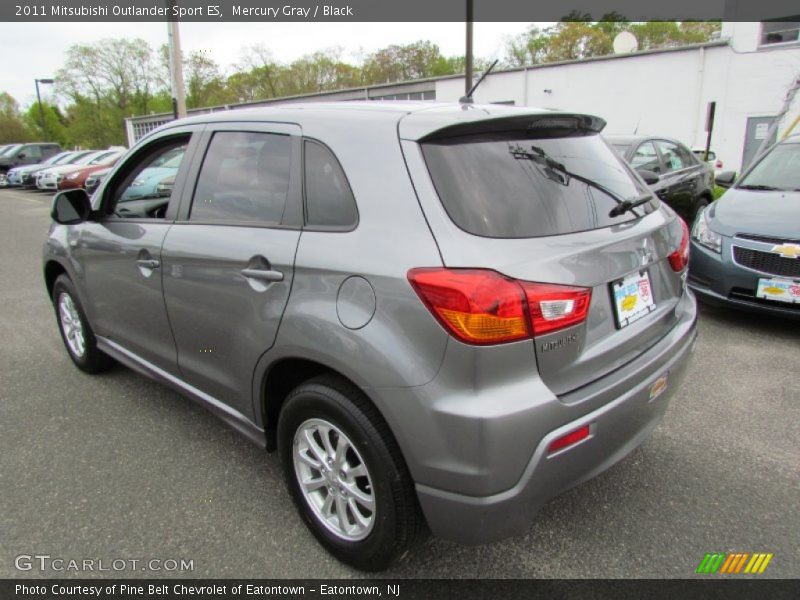 Mercury Gray / Black 2011 Mitsubishi Outlander Sport ES