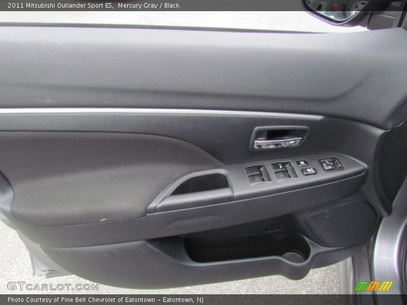 Mercury Gray / Black 2011 Mitsubishi Outlander Sport ES