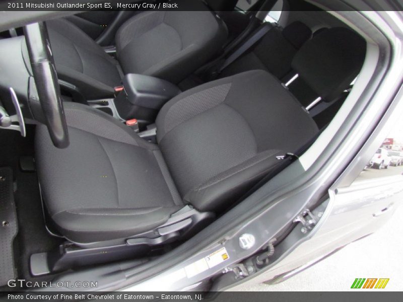 Mercury Gray / Black 2011 Mitsubishi Outlander Sport ES