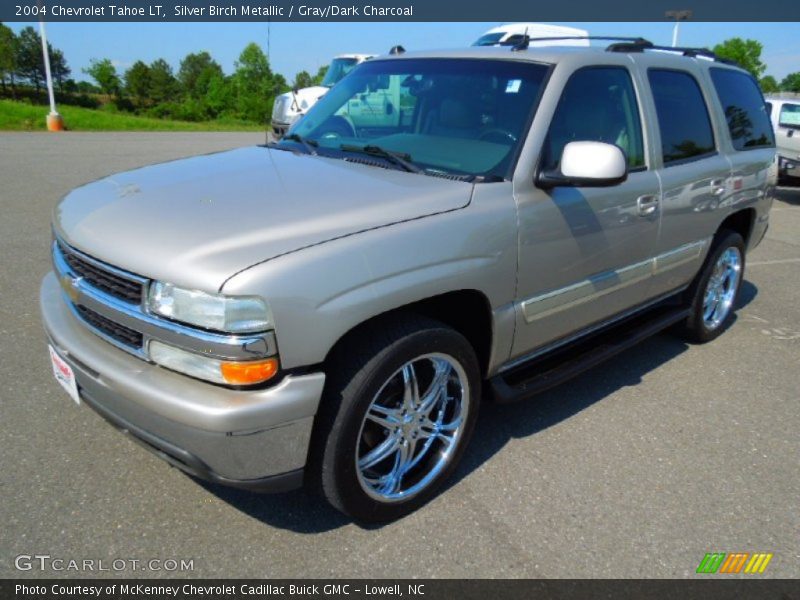 Silver Birch Metallic / Gray/Dark Charcoal 2004 Chevrolet Tahoe LT