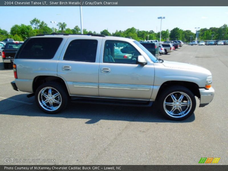 Silver Birch Metallic / Gray/Dark Charcoal 2004 Chevrolet Tahoe LT