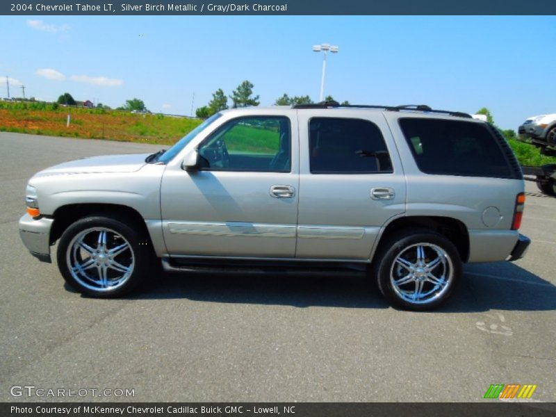 Silver Birch Metallic / Gray/Dark Charcoal 2004 Chevrolet Tahoe LT