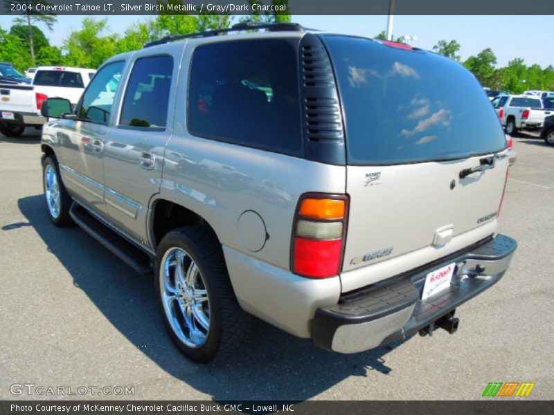 Silver Birch Metallic / Gray/Dark Charcoal 2004 Chevrolet Tahoe LT