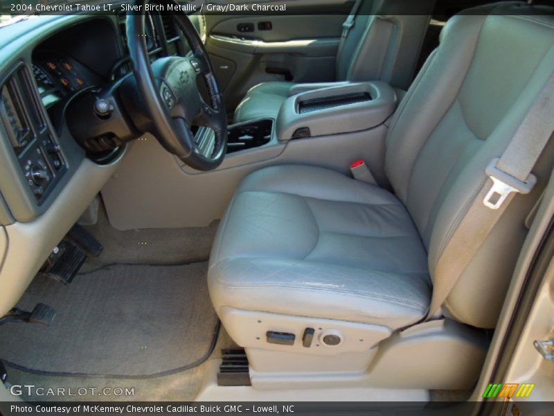 Silver Birch Metallic / Gray/Dark Charcoal 2004 Chevrolet Tahoe LT