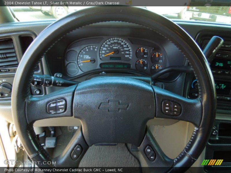 Silver Birch Metallic / Gray/Dark Charcoal 2004 Chevrolet Tahoe LT