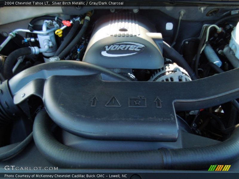 Silver Birch Metallic / Gray/Dark Charcoal 2004 Chevrolet Tahoe LT