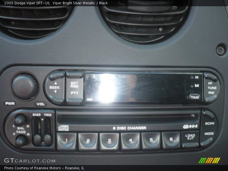 Audio System of 2003 Viper SRT-10