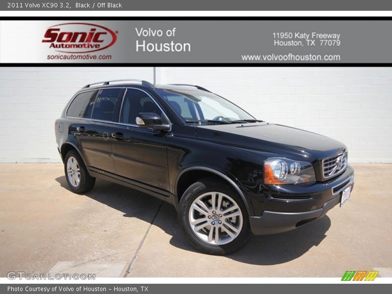 Black / Off Black 2011 Volvo XC90 3.2