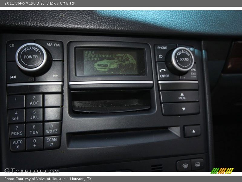Black / Off Black 2011 Volvo XC90 3.2