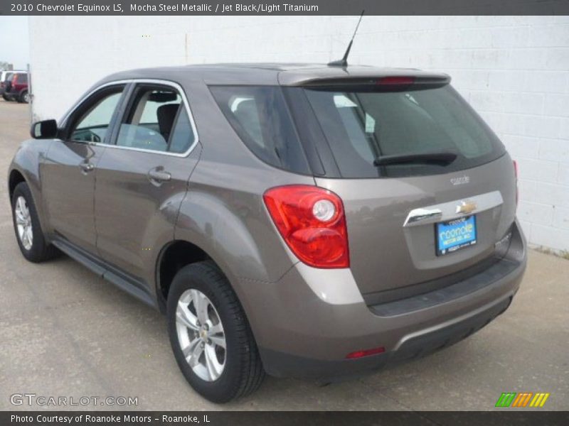 Mocha Steel Metallic / Jet Black/Light Titanium 2010 Chevrolet Equinox LS