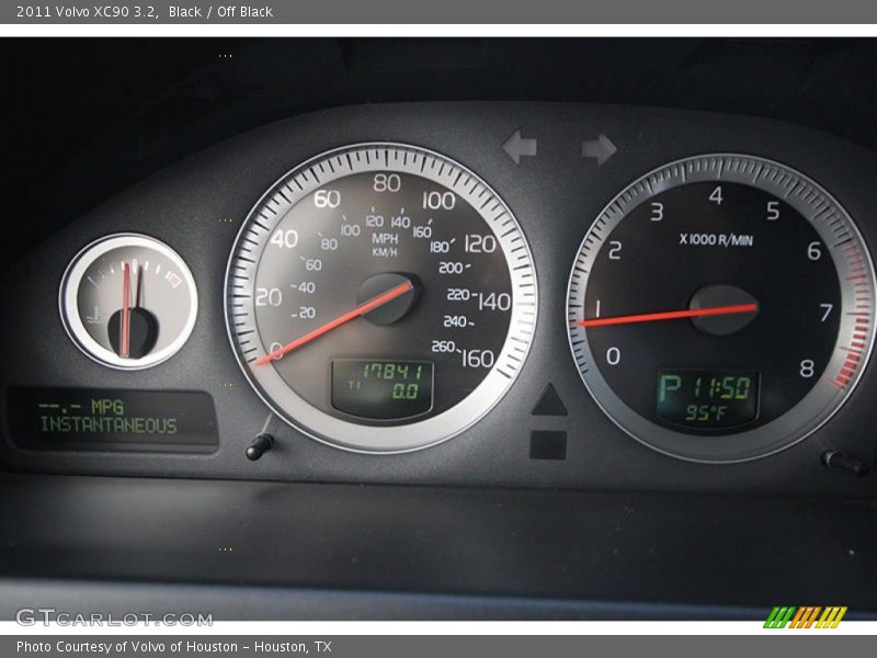 Black / Off Black 2011 Volvo XC90 3.2