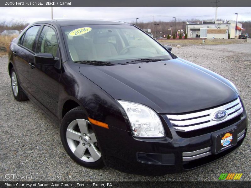 Black / Camel 2006 Ford Fusion SE