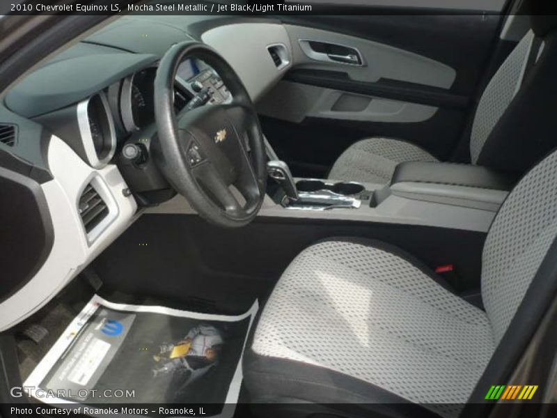Mocha Steel Metallic / Jet Black/Light Titanium 2010 Chevrolet Equinox LS