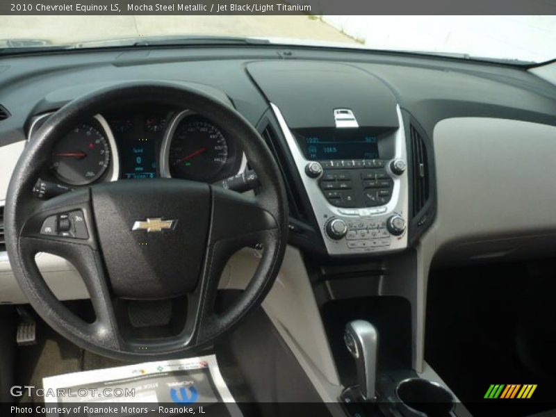 Mocha Steel Metallic / Jet Black/Light Titanium 2010 Chevrolet Equinox LS