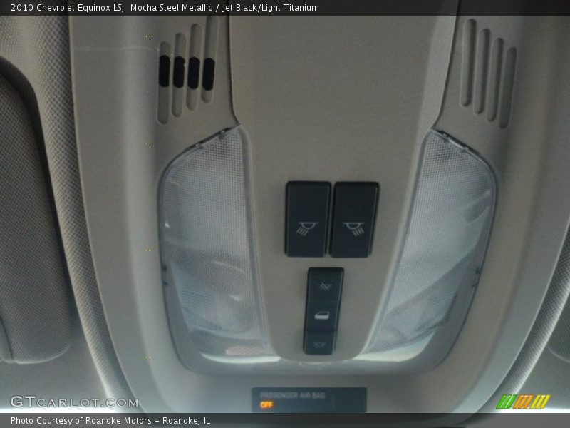 Mocha Steel Metallic / Jet Black/Light Titanium 2010 Chevrolet Equinox LS