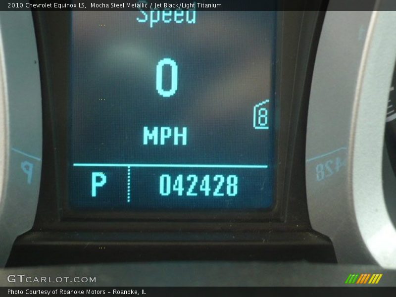 Mocha Steel Metallic / Jet Black/Light Titanium 2010 Chevrolet Equinox LS