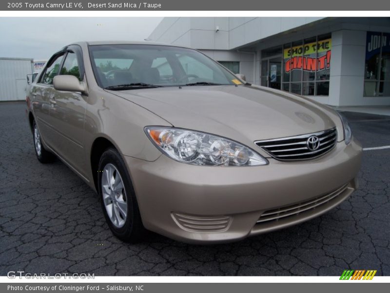 Desert Sand Mica / Taupe 2005 Toyota Camry LE V6