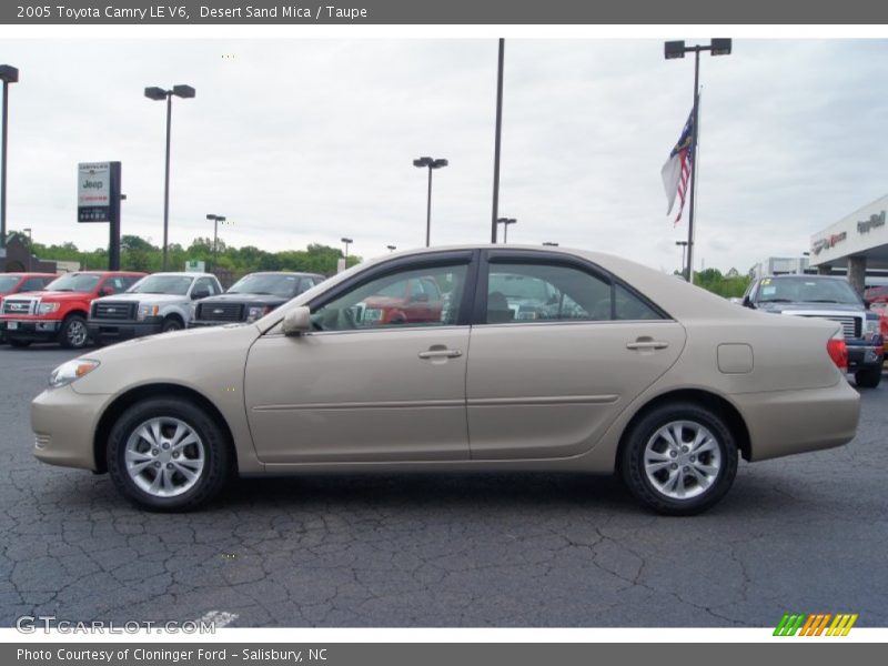 Desert Sand Mica / Taupe 2005 Toyota Camry LE V6