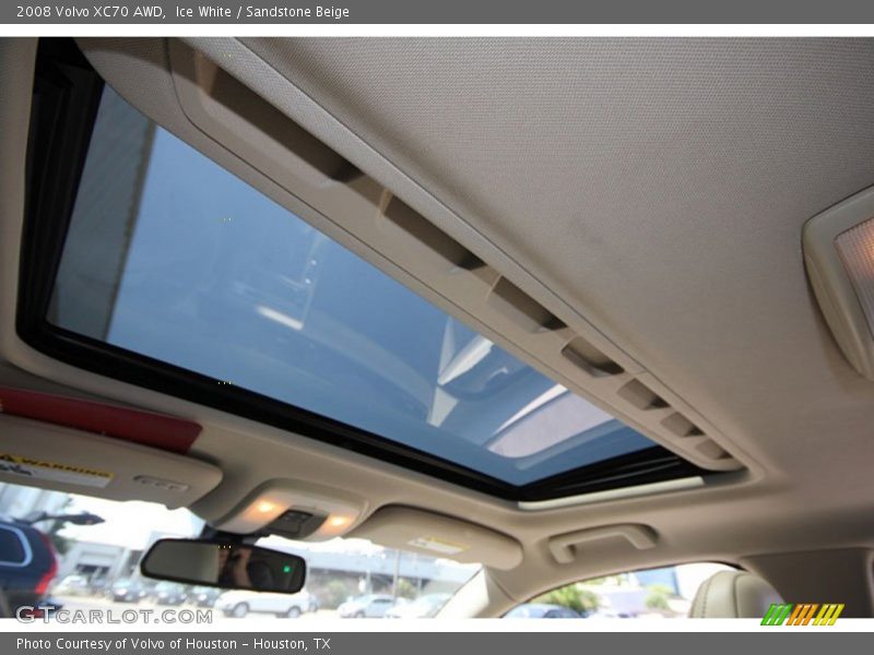 Ice White / Sandstone Beige 2008 Volvo XC70 AWD