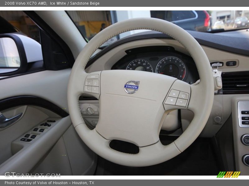 Ice White / Sandstone Beige 2008 Volvo XC70 AWD
