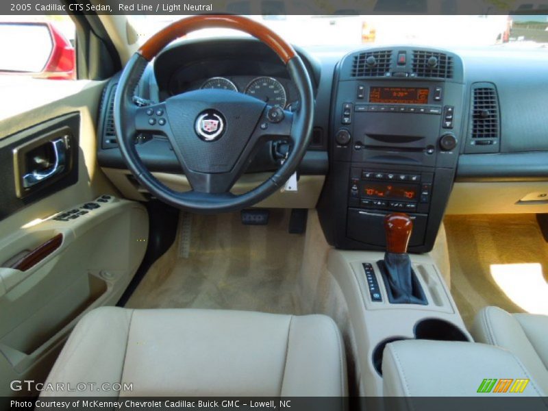 Red Line / Light Neutral 2005 Cadillac CTS Sedan
