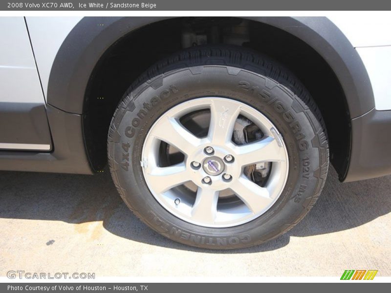 Ice White / Sandstone Beige 2008 Volvo XC70 AWD