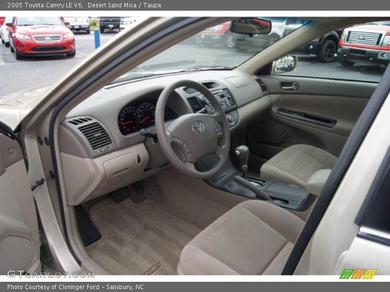 Desert Sand Mica / Taupe 2005 Toyota Camry LE V6