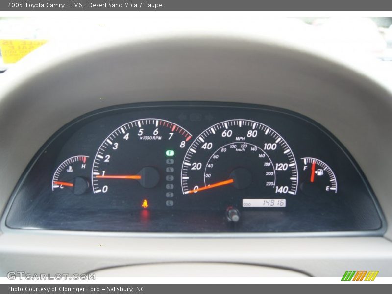Desert Sand Mica / Taupe 2005 Toyota Camry LE V6
