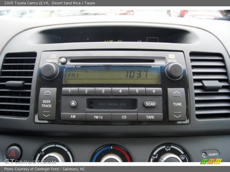Desert Sand Mica / Taupe 2005 Toyota Camry LE V6