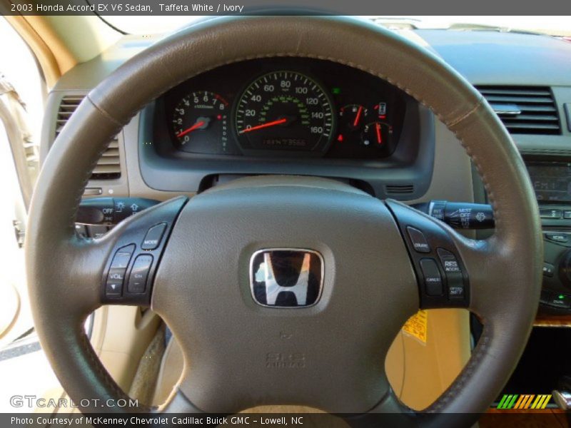Taffeta White / Ivory 2003 Honda Accord EX V6 Sedan