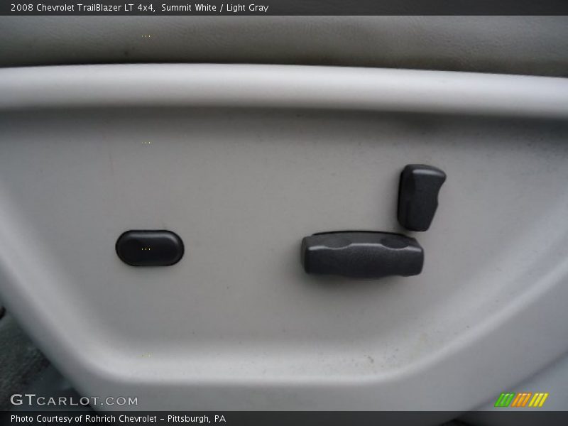 Summit White / Light Gray 2008 Chevrolet TrailBlazer LT 4x4