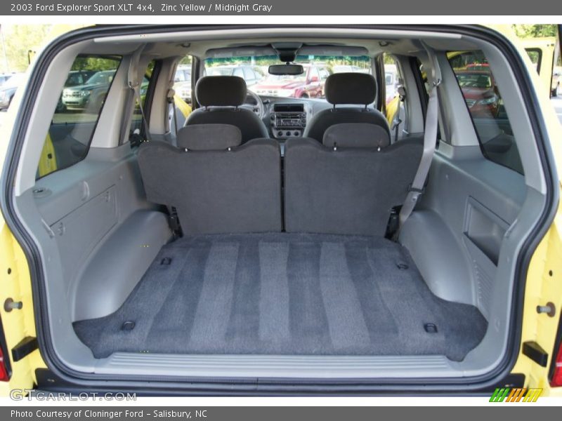  2003 Explorer Sport XLT 4x4 Trunk