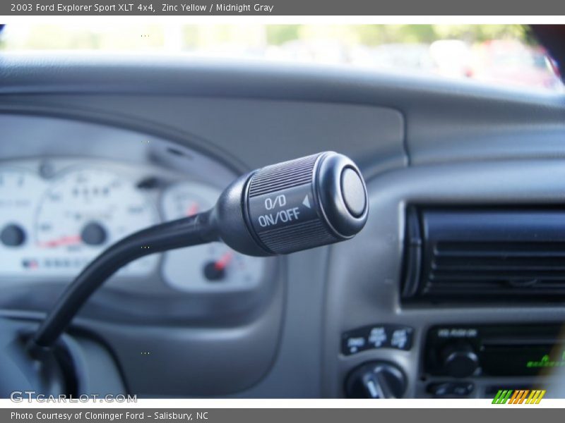  2003 Explorer Sport XLT 4x4 5 Speed Automatic Shifter