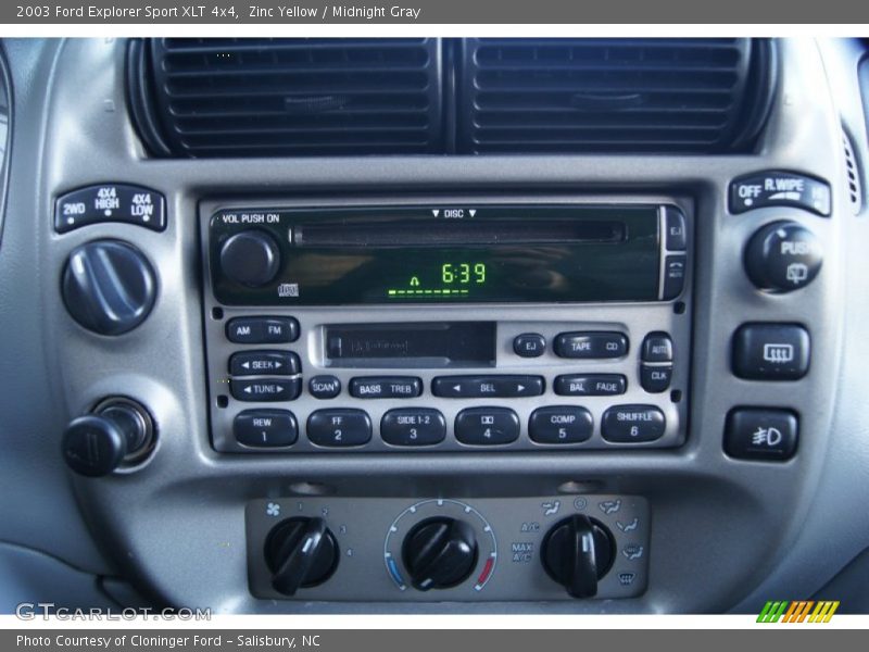 Audio System of 2003 Explorer Sport XLT 4x4