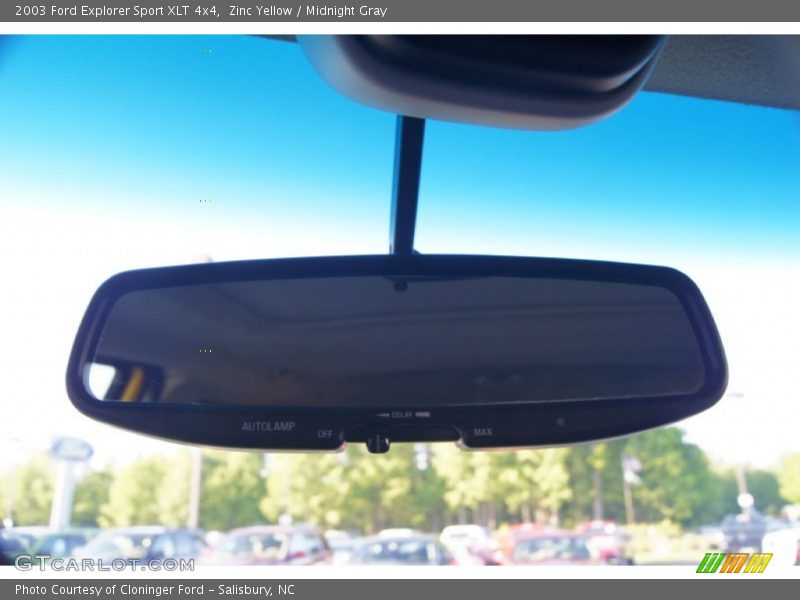 Zinc Yellow / Midnight Gray 2003 Ford Explorer Sport XLT 4x4