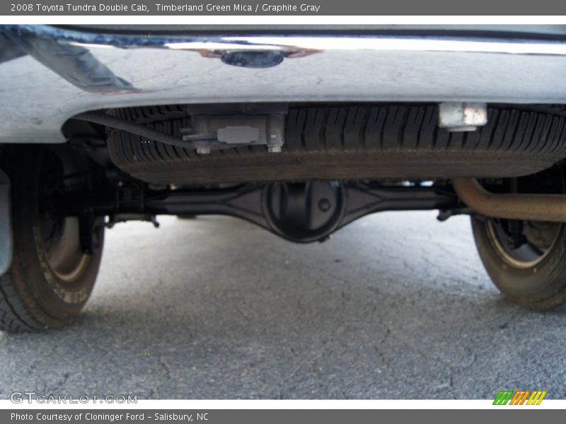 Timberland Green Mica / Graphite Gray 2008 Toyota Tundra Double Cab