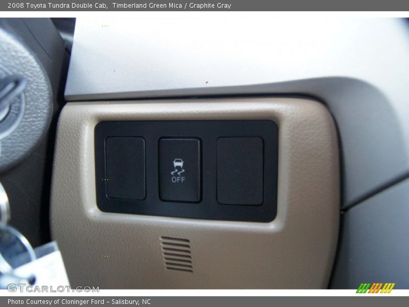 Timberland Green Mica / Graphite Gray 2008 Toyota Tundra Double Cab