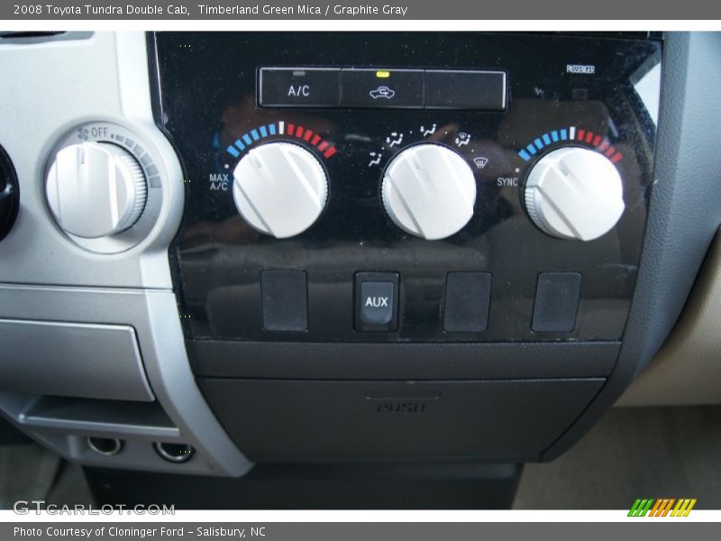 Timberland Green Mica / Graphite Gray 2008 Toyota Tundra Double Cab