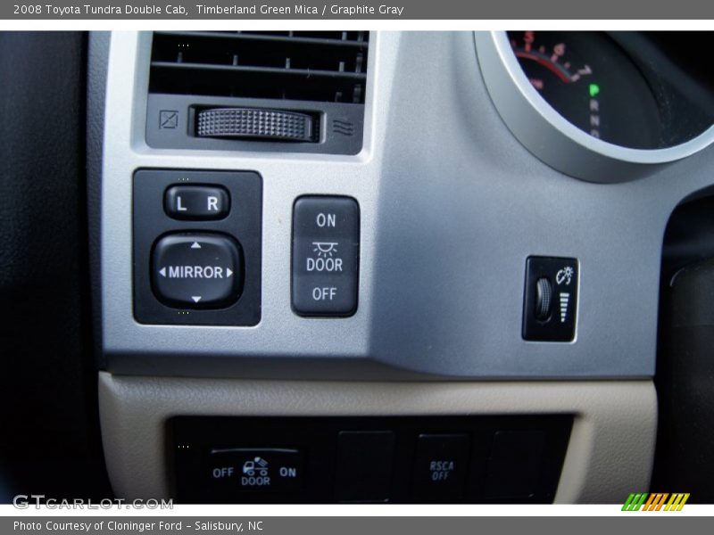 Timberland Green Mica / Graphite Gray 2008 Toyota Tundra Double Cab