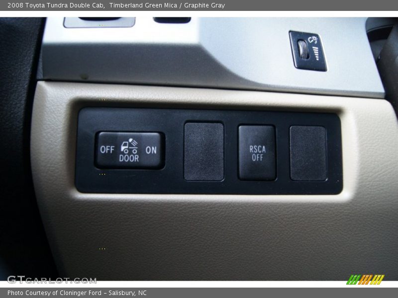 Timberland Green Mica / Graphite Gray 2008 Toyota Tundra Double Cab