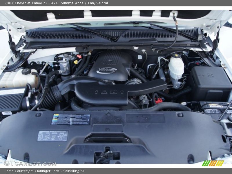 Summit White / Tan/Neutral 2004 Chevrolet Tahoe Z71 4x4