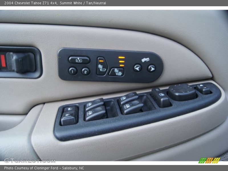 Summit White / Tan/Neutral 2004 Chevrolet Tahoe Z71 4x4