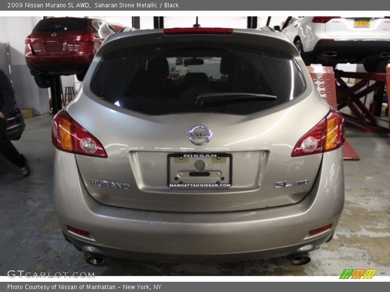 Saharan Stone Metallic / Black 2009 Nissan Murano SL AWD