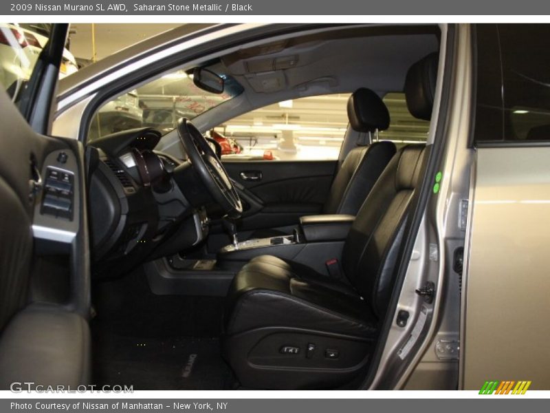 Saharan Stone Metallic / Black 2009 Nissan Murano SL AWD