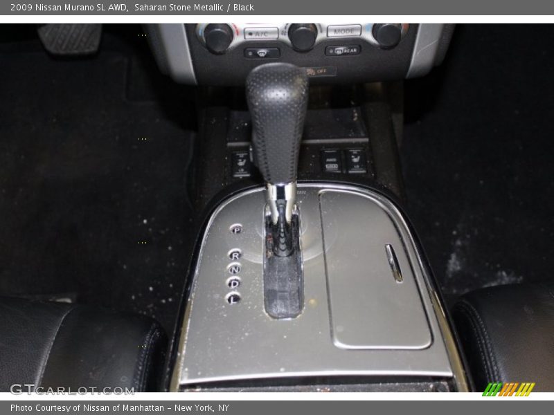 Saharan Stone Metallic / Black 2009 Nissan Murano SL AWD