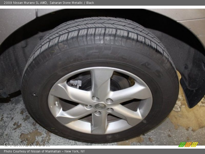 Saharan Stone Metallic / Black 2009 Nissan Murano SL AWD