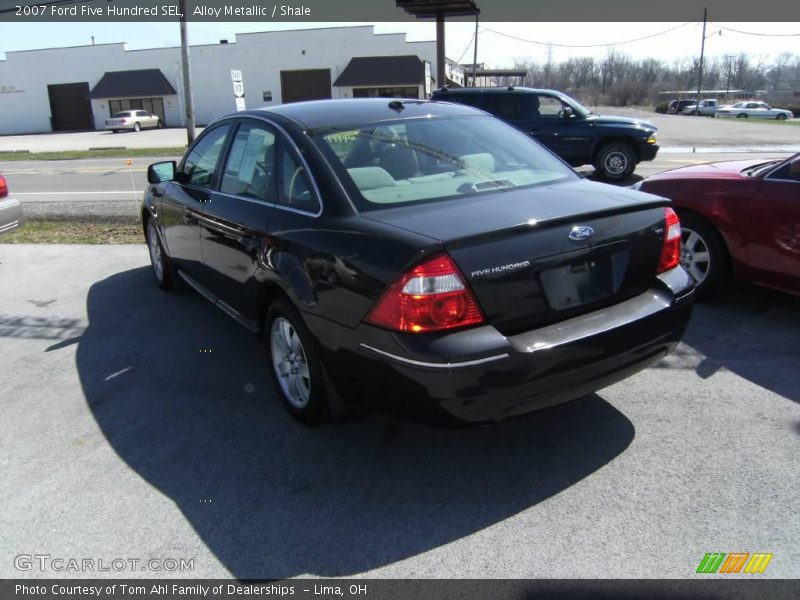 Alloy Metallic / Shale 2007 Ford Five Hundred SEL