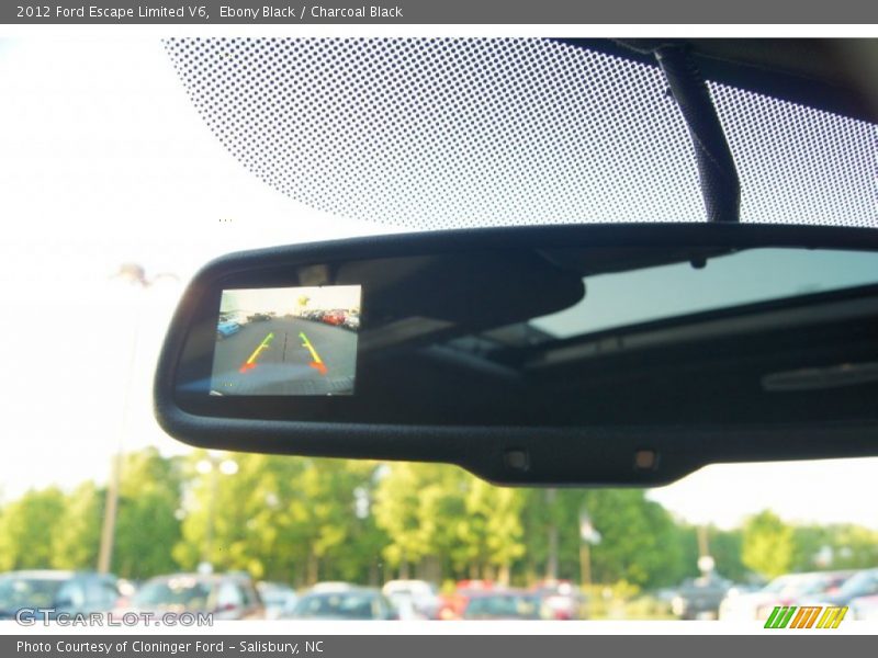 Ebony Black / Charcoal Black 2012 Ford Escape Limited V6