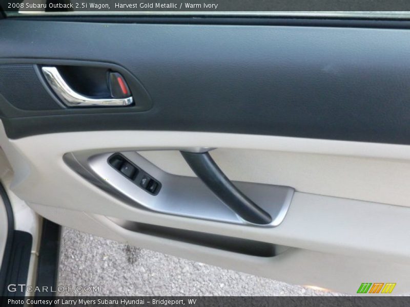 Harvest Gold Metallic / Warm Ivory 2008 Subaru Outback 2.5i Wagon