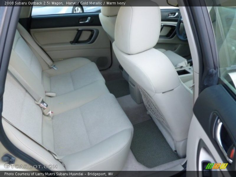 Harvest Gold Metallic / Warm Ivory 2008 Subaru Outback 2.5i Wagon